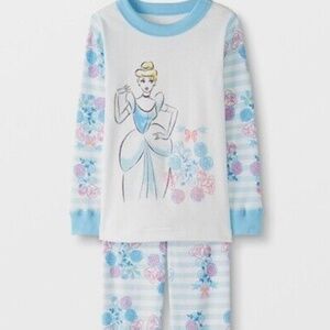 Hanna Andersson Long Sleeve Princess Cinderella Pjs sz. 130 aka 8
